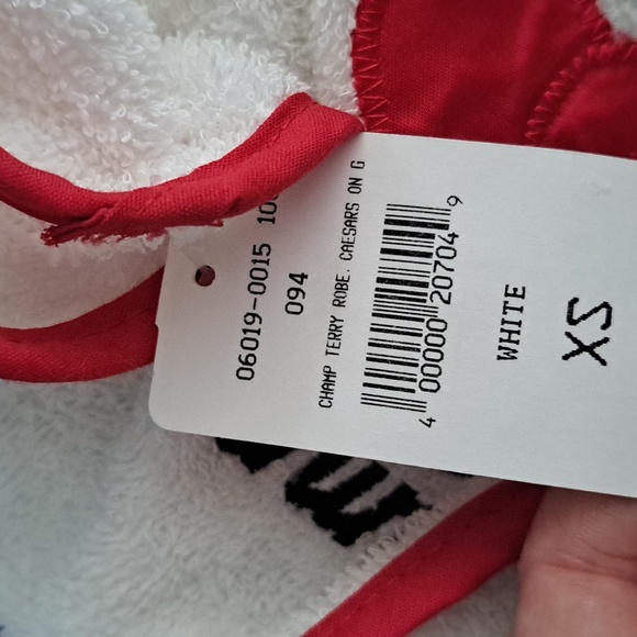 NWT Vintage/Unquie Atlantic City NJ "Champ Cesars" Boxing Robe size XS - Picture 5 of 5